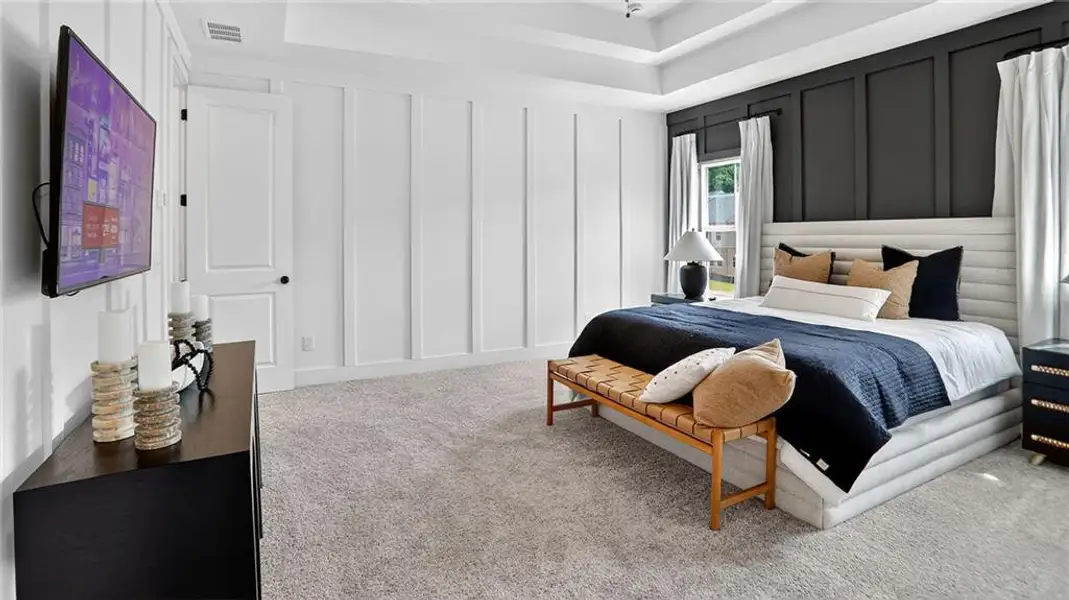 Furnished interior view inside a new home in Governors Parc, Kennesaw (Image 5).
