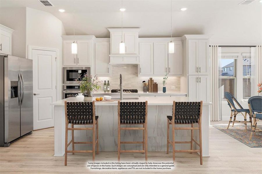 Furnished interior view inside a new home in Terracina, Rockwall (Image 18).