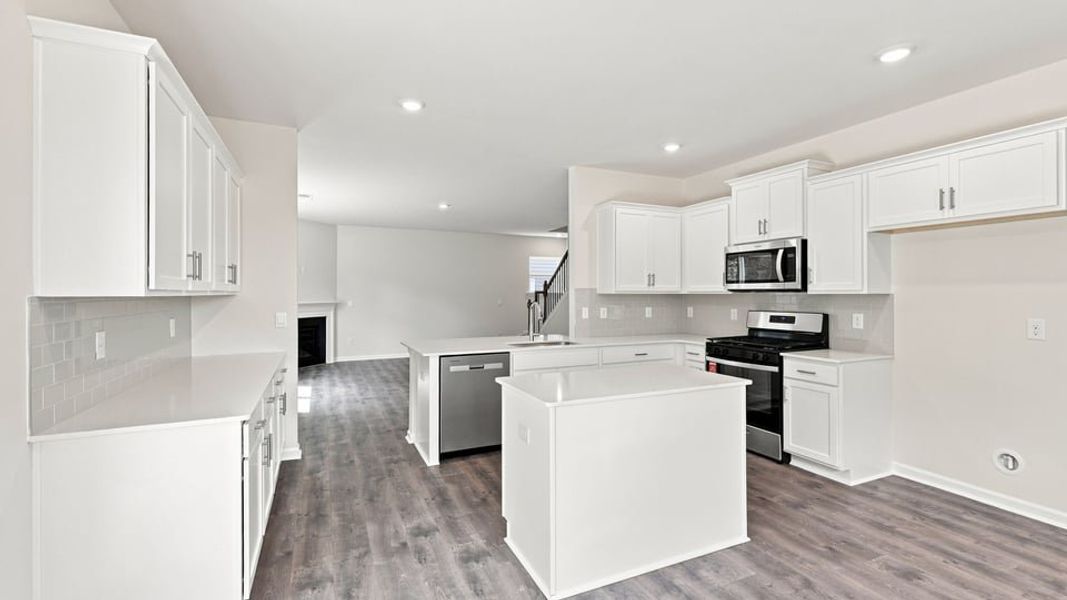 Furnished interior view inside a new home in Hunters Ridge, Woodruff (Image 9).