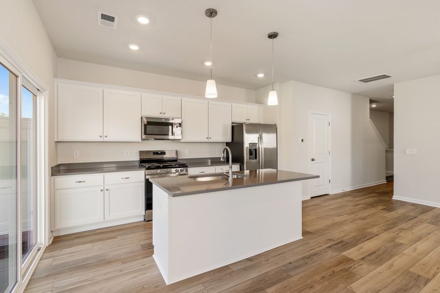 Furnished interior view inside a new home in Edwards Station, Taylors (Image 9).