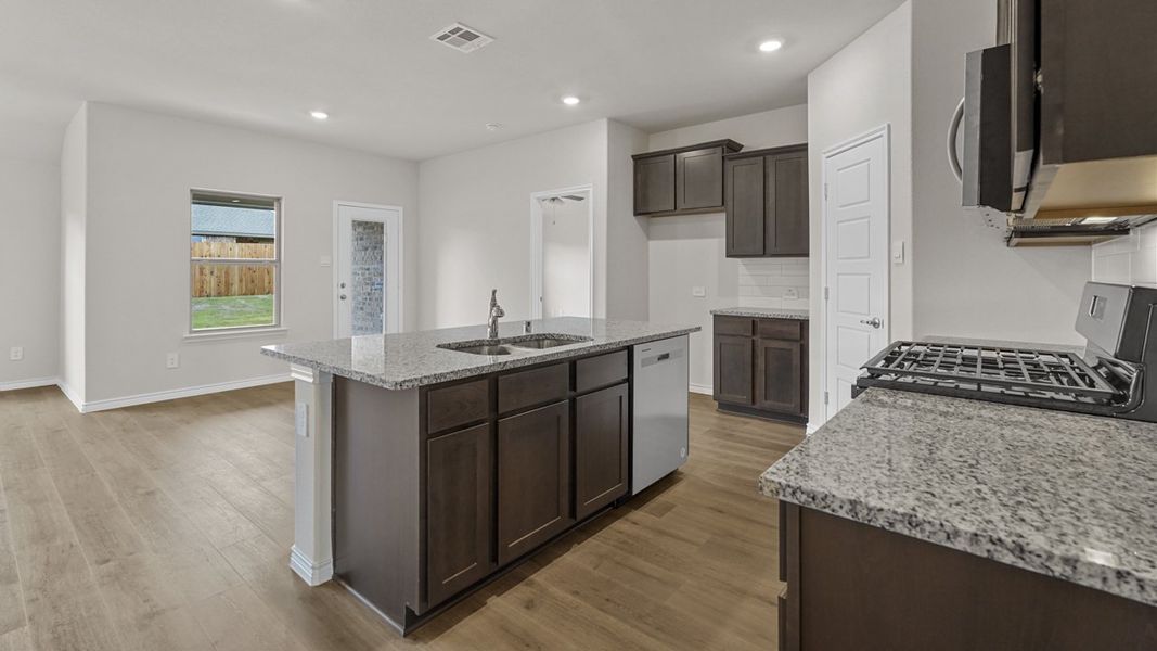 Furnished interior view inside a new home in Trailstone, Caddo Mills (Image 4).