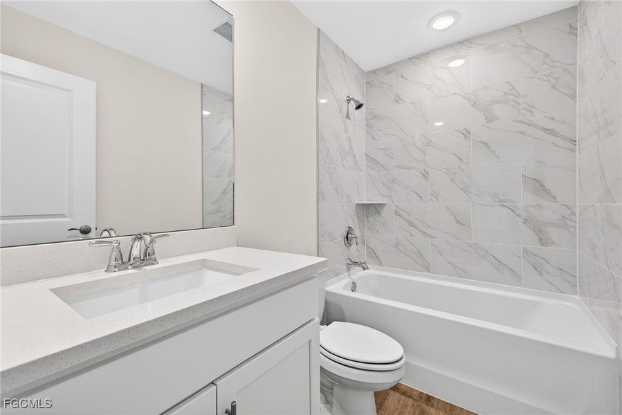 Furnished interior view inside a new home in Cape Coral, Cape Coral (Image 16). Furnished interior view inside a new home in Cape Coral, Cape Coral (Image 16).