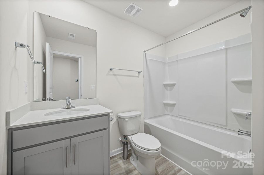 Furnished interior view inside a new home in , York (Image 9).