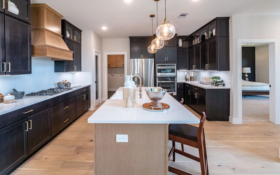 Furnished interior view inside a new home in Hickory Ridge, Elmendorf (Image 8).