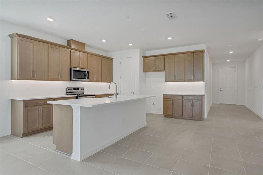 Furnished interior view inside a new home in Tuscan Hills, Dade City (Image 12).
