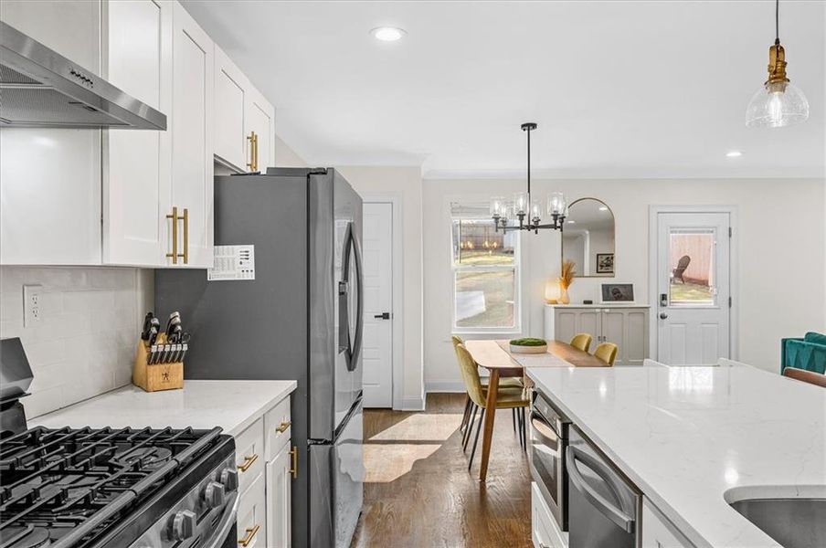 Furnished interior view inside a new home in , Scottdale (Image 16).