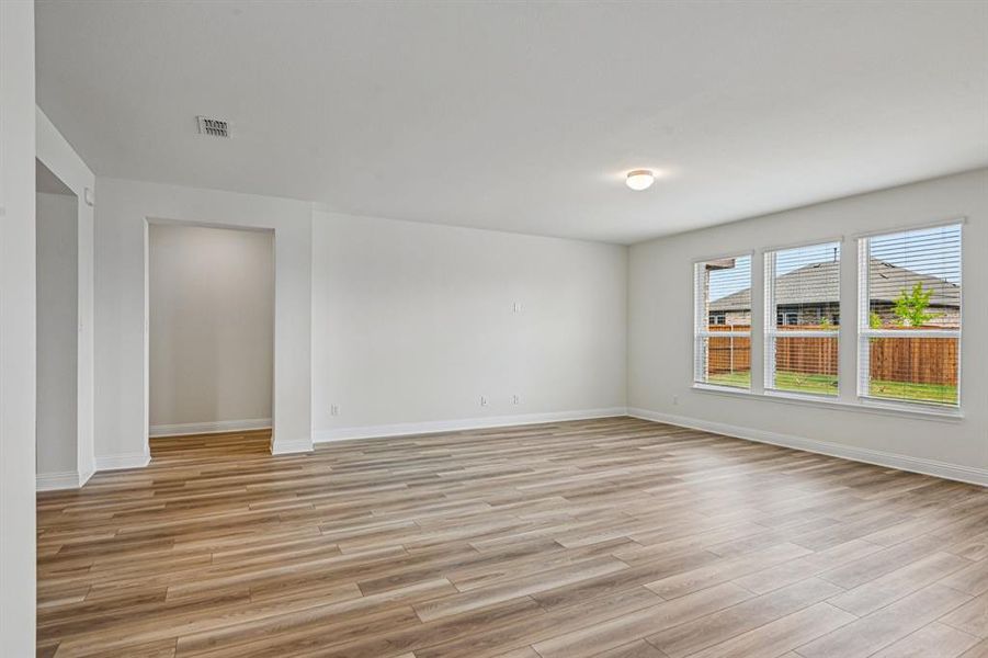 Spacious, unfurnished interior of a new home in The Preserve Estates, Justin (Image 23).