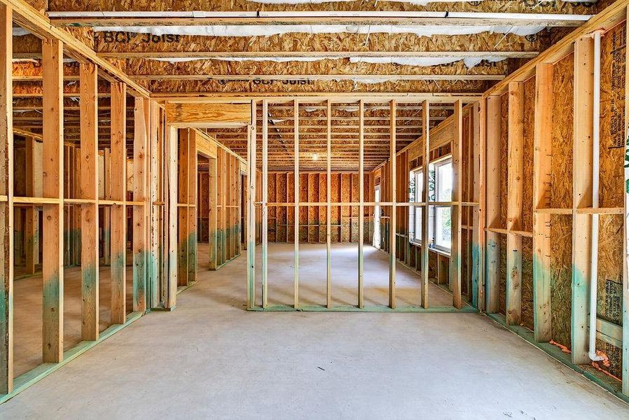 In-progress construction of a new home in The Manor at Gainesville Township, Gainesville, GA (Image 34).