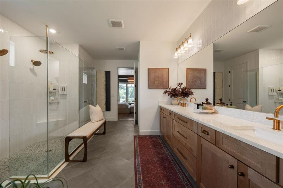 Furnished interior view inside a new home in Skye Ranch Community Group Page, Sarasota (Image 49).