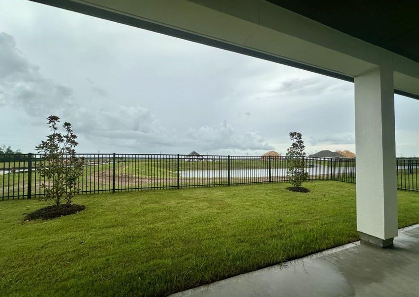 Exterior details and patio area of a home in Legacy, Friendswood (Image 3). Exterior details and patio area of a home in Legacy, Friendswood (Image 3).