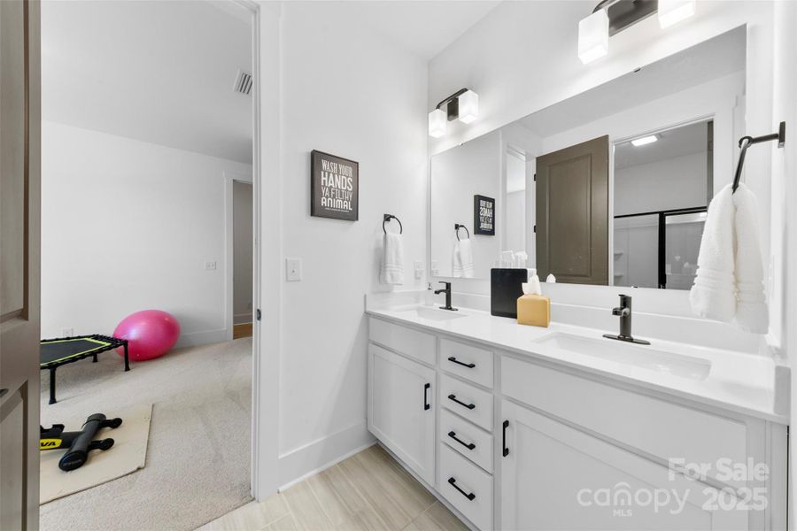 Furnished interior view inside a new home in , Indian Trail (Image 13).