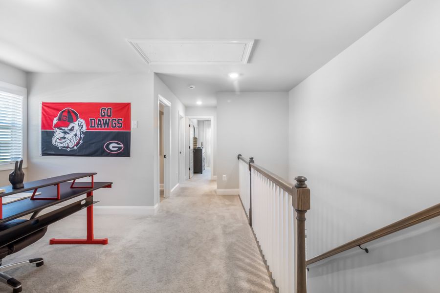 Furnished interior view inside a new home in Ridge Pointe, Athens (Image 31).