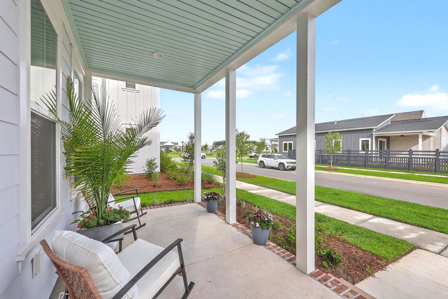 Exterior details and patio area of a home in , Summerville (Image 30). Exterior details and patio area of a home in , Summerville (Image 30).