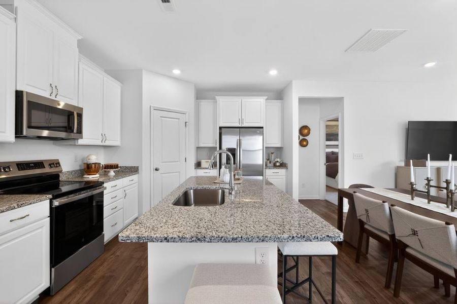 Representative furnished interior of a home built from the Linville by Taylor Morrison in Fincastle Glen, Shelby (Image 8).
