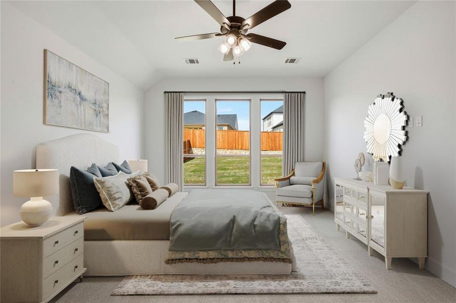 Furnished interior view inside a new home in Talon Hills, Fort Worth (Image 8).
