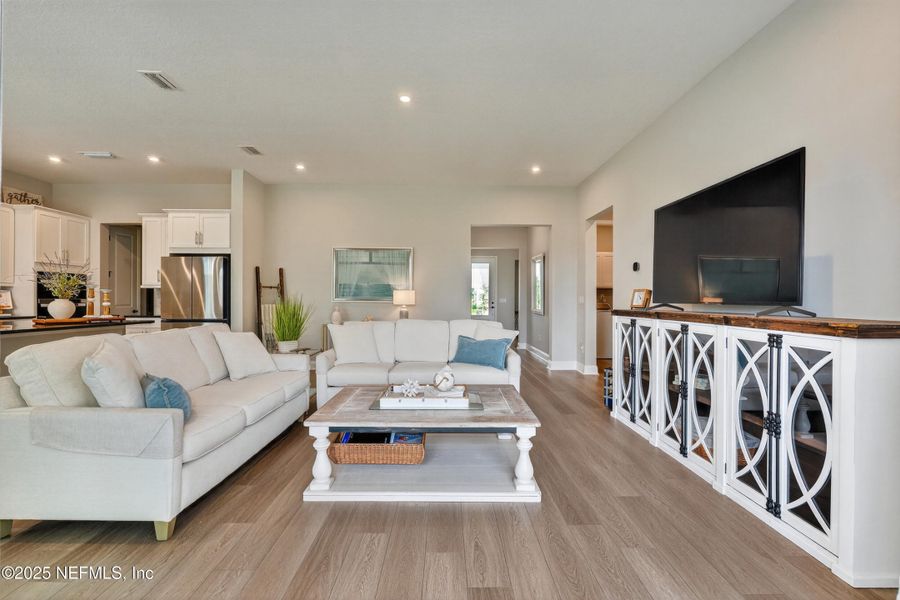 Furnished interior view inside a new home in RiverTown - WaterSong, St. Johns (Image 27).