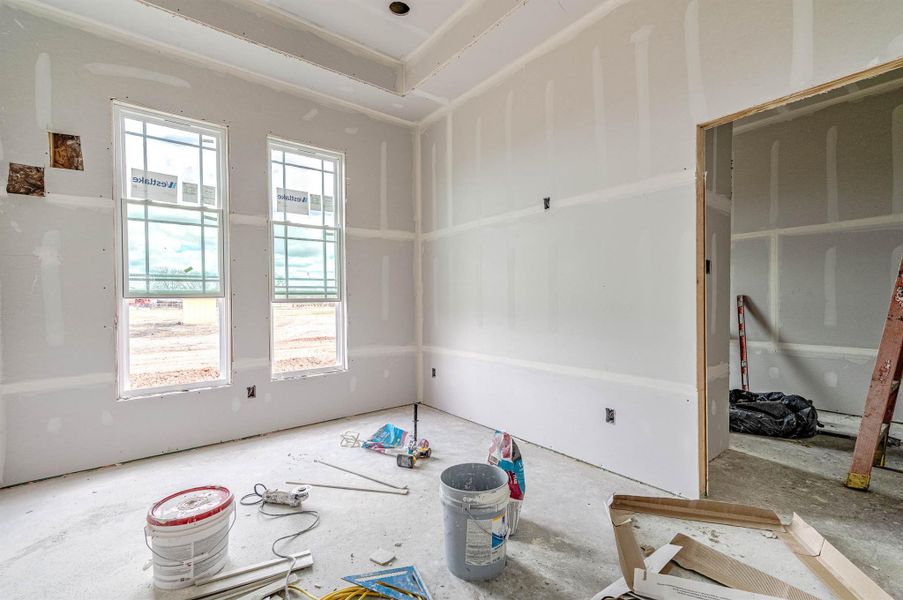 In-progress construction of a new home in , Needville, TX (Image 17).