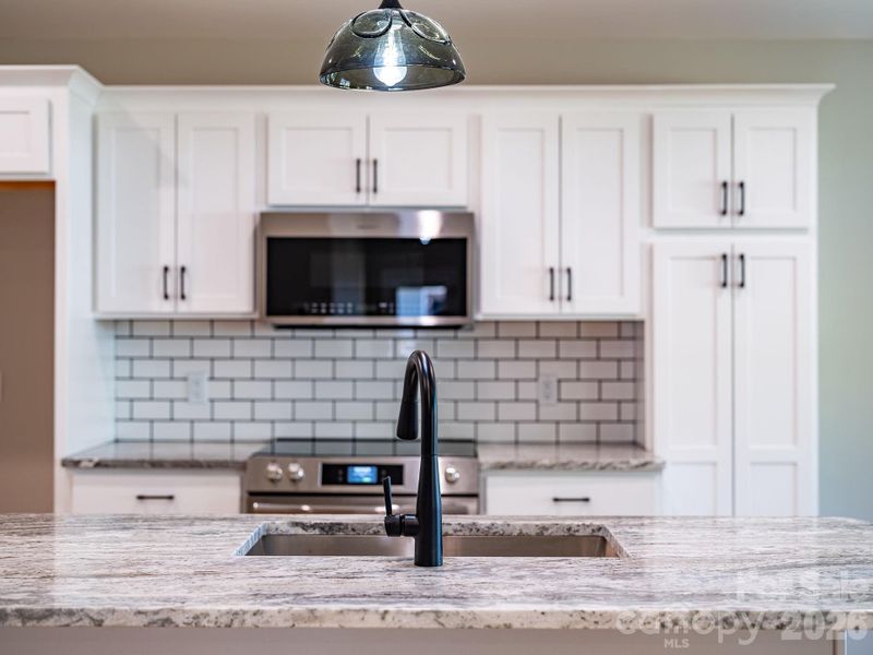 Close-up of interior finishes inside a home in , Waynesville (Image 11).
