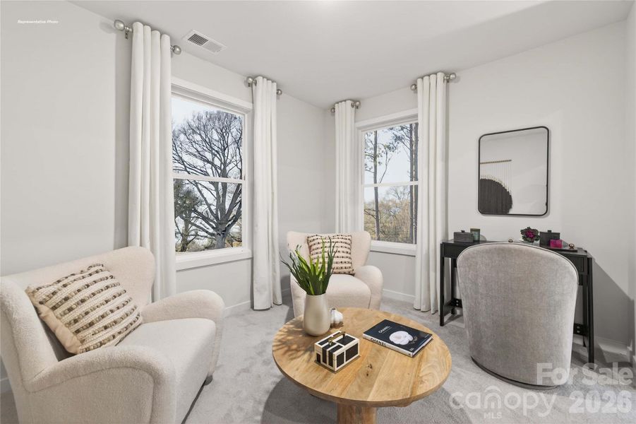 Furnished interior view inside a new home in Brantley, Mooresville (Image 34). Furnished interior view inside a new home in Brantley, Mooresville (Image 34).