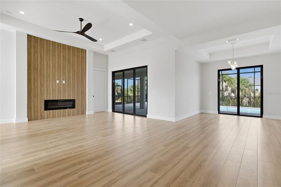 Spacious, unfurnished interior of a new home in , Port Charlotte (Image 22).