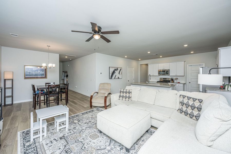 Furnished interior view inside a new home in Cypress Preserve, Moncks Corner (Image 14).