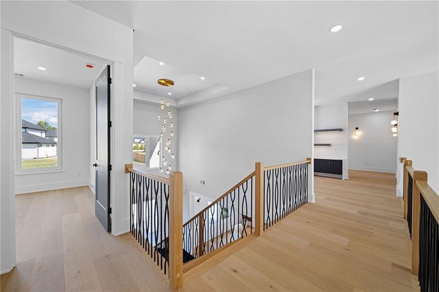 Furnished interior view inside a new home in , Buford (Image 60).