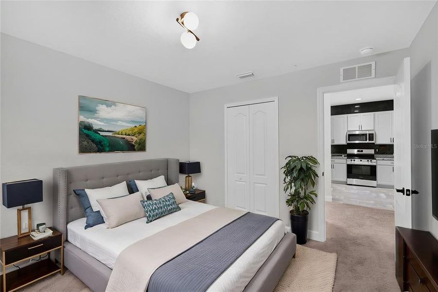 Furnished interior view inside a new home in , Sebring (Image 8).