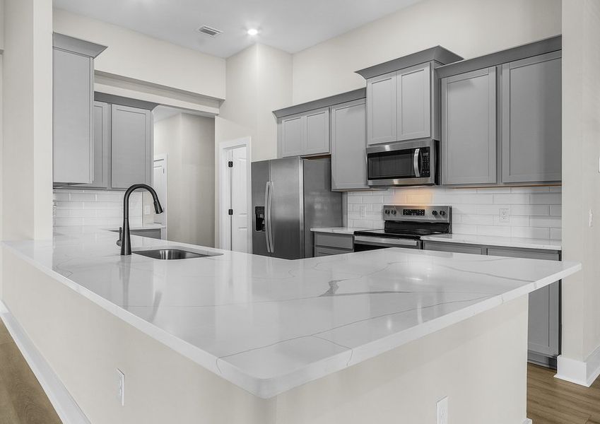 Whip up your favorite meals in the upgraded kitchen