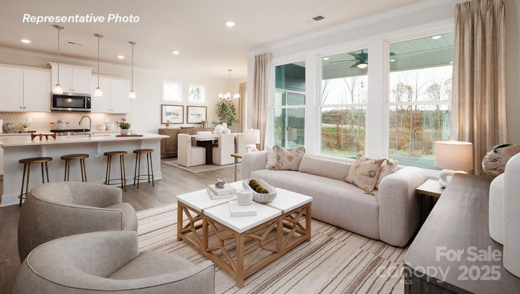 Furnished interior view inside a new home in Westport, York (Image 7). Furnished interior view inside a new home in Westport, York (Image 7).