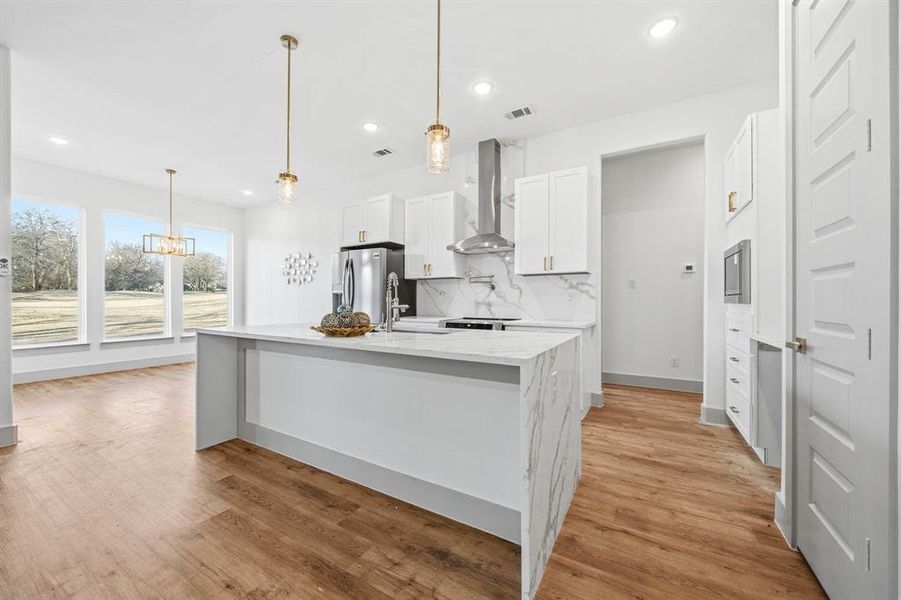 Furnished interior view inside a new home in , Whitney (Image 11).