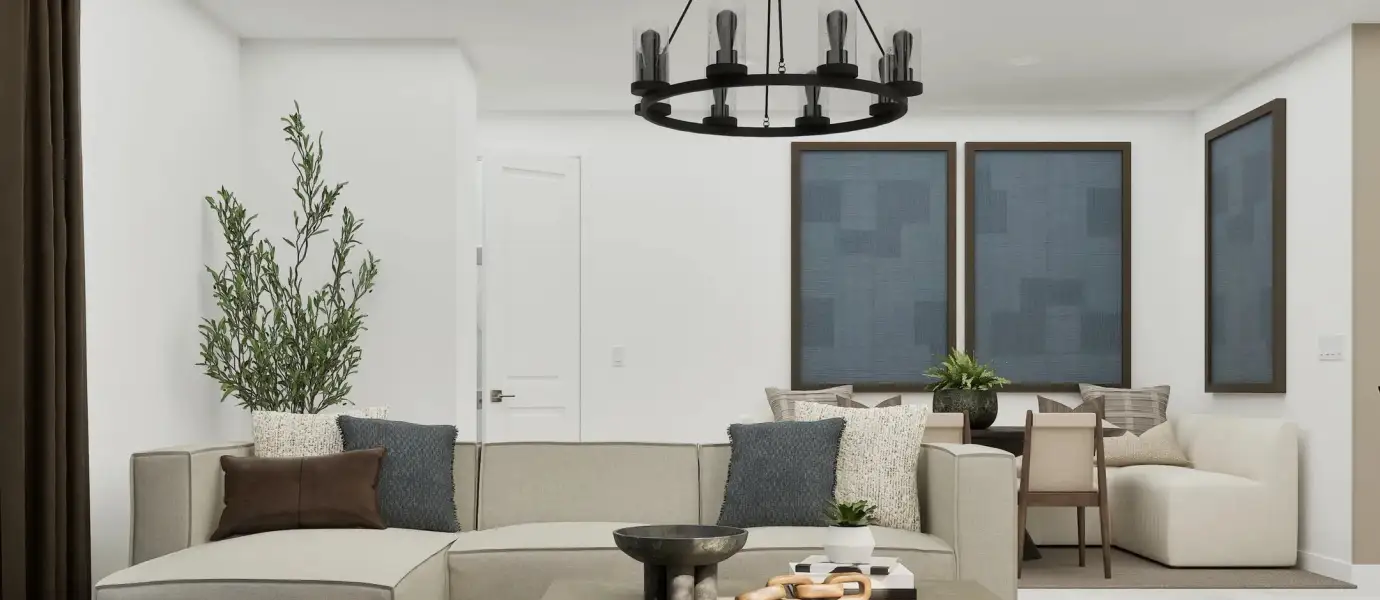 Representative furnished interior of a home built from the Latitude Plan 3580 by Lennar in Surprise Foothills, Surprise (Image 4).