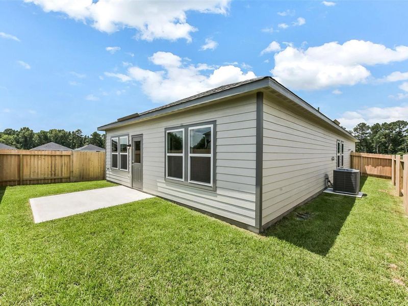Exterior details and patio area of a home in The Villages at WestPointe, Dayton (Image 19). Exterior details and patio area of a home in The Villages at WestPointe, Dayton (Image 19).