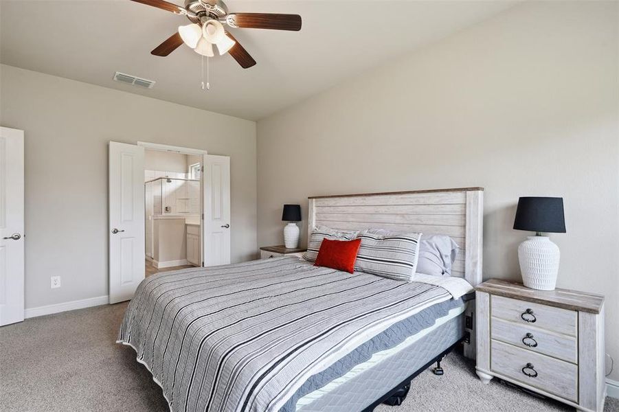 Furnished interior view inside a new home in , Haslet (Image 16).