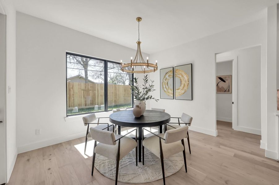 Furnished interior view inside a new home in , Houston (Image 5). Furnished interior view inside a new home in , Houston (Image 5).