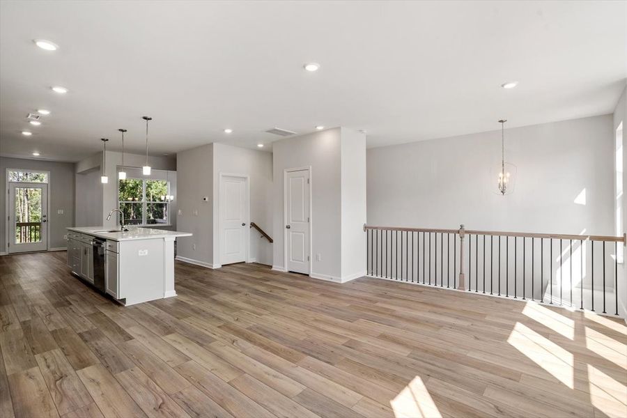 Spacious, unfurnished interior of a new home in Sweetbrier, Durham (Image 19).