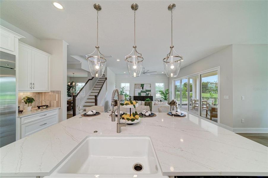 Furnished interior view inside a new home in Barrington Preserve, Parrish (Image 47).