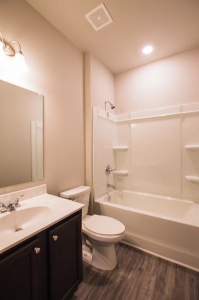 Representative furnished interior of a home built from the Cadence Unit B by Piedmont Residential in Ross Pointe, Kennesaw (Image 9).