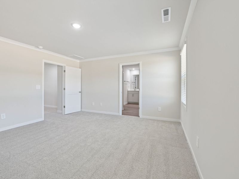 Spacious, unfurnished interior of a new home in Marshburn Landing - Classic Series, Wendell (Image 18).