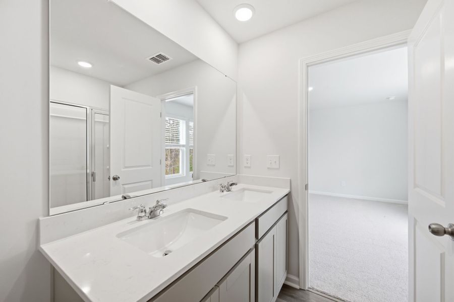 Furnished interior view inside a new home in Grand Arbor, Blythewood (Image 11).