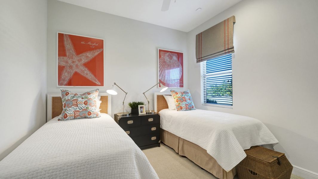 Representative furnished interior of a home built from the Sanibel 2 by Neal Communities in Boca Royale Golf & Country Club at Wellen Park, Englewood (Image 15).