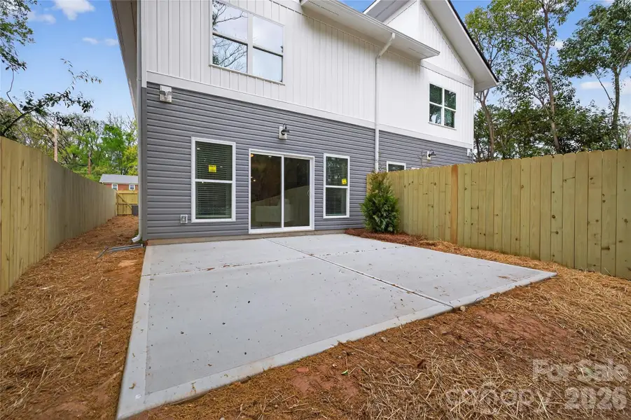 Exterior details and patio area of a home in , Charlotte (Image 26).