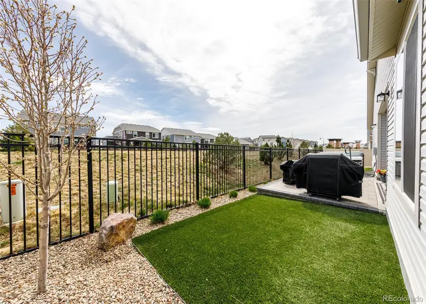 Exterior details and patio area of a home in , Colorado Springs (Image 3).