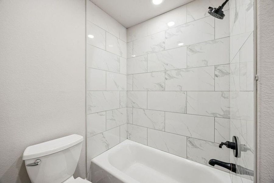 Furnished interior view inside a new home in , Cleveland (Image 12).