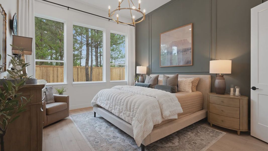Furnished interior view inside a new home in Parkside on the River, Georgetown (Image 21). Furnished interior view inside a new home in Parkside on the River, Georgetown (Image 21).