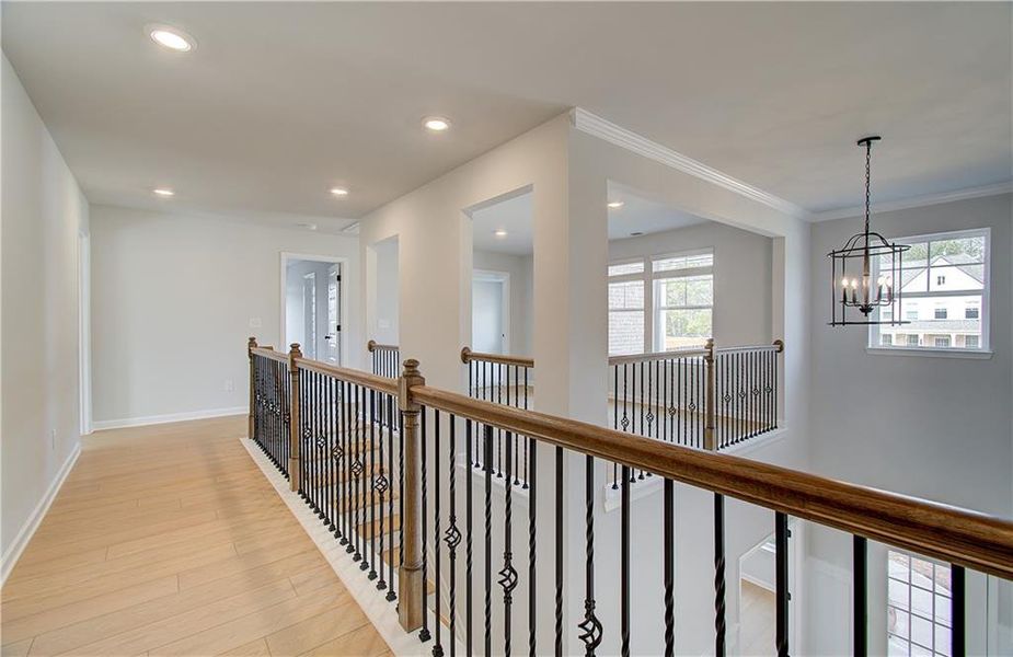 Spacious, unfurnished interior of a new home in Trinity Park, McDonough (Image 24).