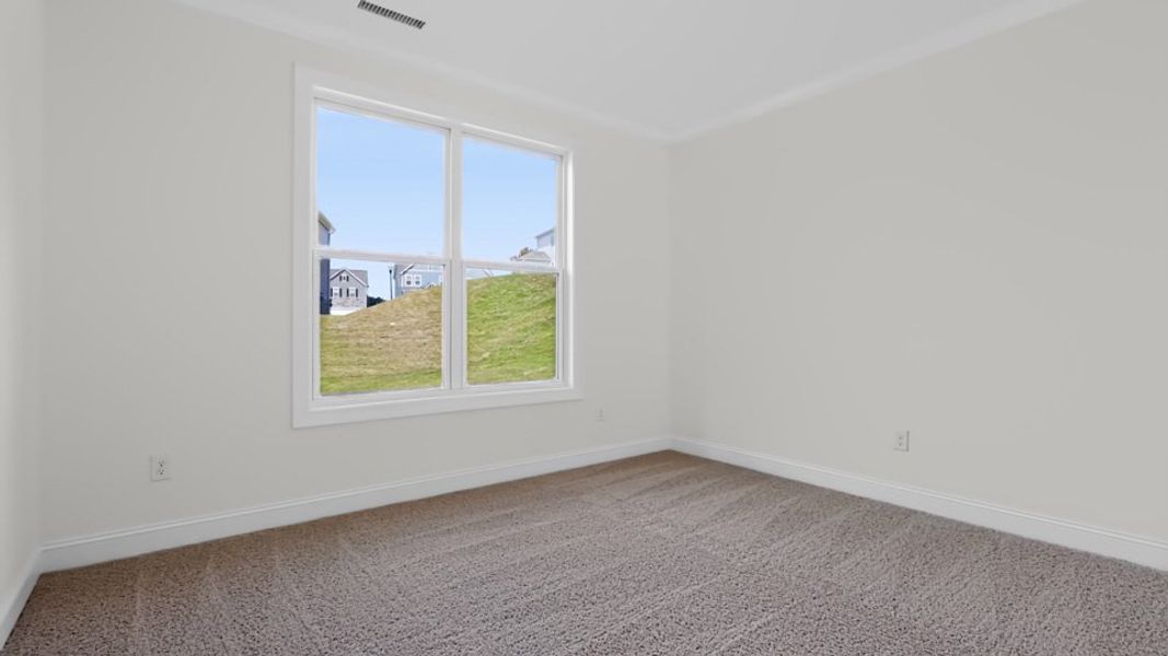Spacious, unfurnished interior of a new home in The Grove at Winston Pointe, Clayton (Image 22).