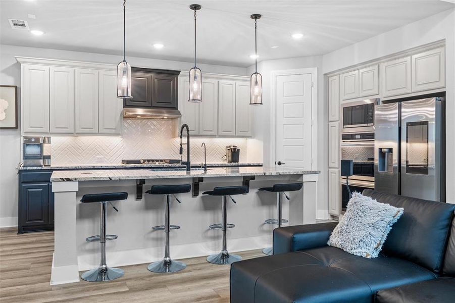 Furnished interior view inside a new home in Karis, Crowley (Image 8).