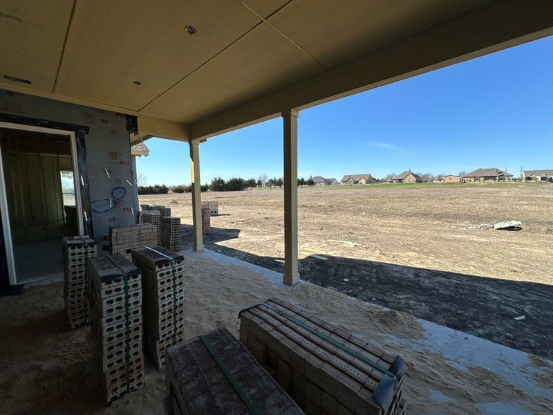 In-progress construction of a new home in Fannin Ranch, Leonard, TX (Image 16).