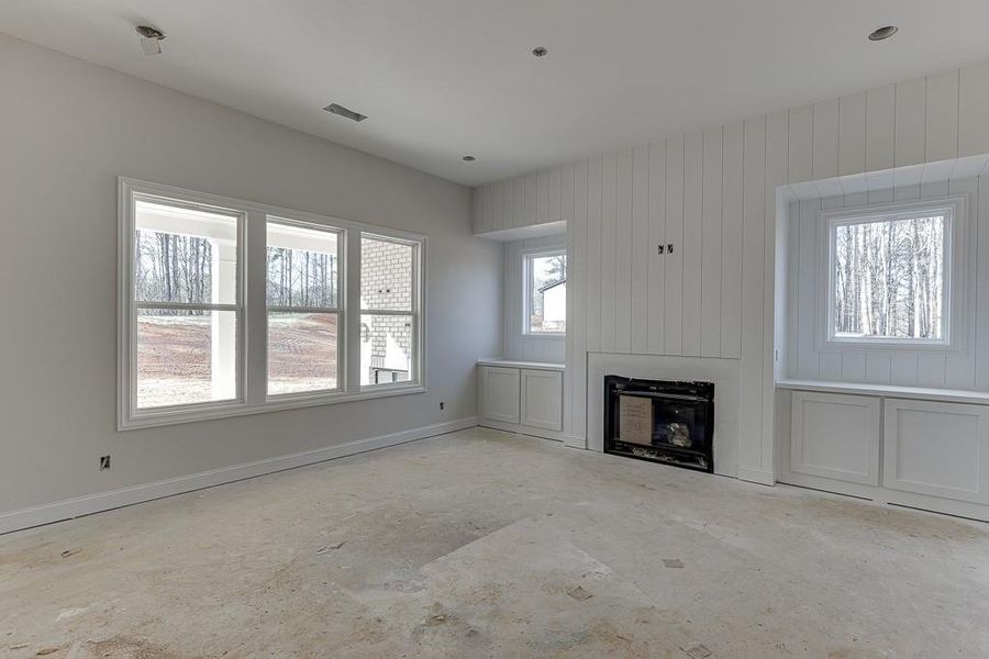 In-progress construction of a new home in , Cumming, GA (Image 24).