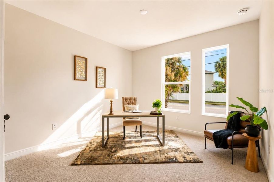 Furnished interior view inside a new home in , Tampa (Image 15).